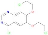 Quinazoline, 4-chloro-6,7-bis(2-chloroethoxy)-