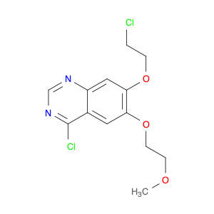 Quinazoline, 4-chloro-7-(2-chloroethoxy)-6-(2-methoxyethoxy)-