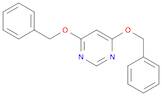 Pyrimidine, 4,6-bis(phenylmethoxy)-