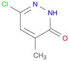 3(2H)-Pyridazinone, 6-chloro-4-methyl-