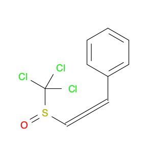 Benzene, [3-[(trichloromethyl)sulfinyl]-1,2-propadien-1-yl]-