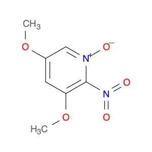 Pyridine, 3,5-dimethoxy-2-nitro-, 1-oxide