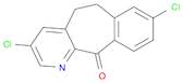 11H-Benzo[5,6]cyclohepta[1,2-b]pyridin-11-one, 3,8-dichloro-5,6-dihydro-