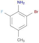 Benzenamine, 2-bromo-6-fluoro-4-methyl-