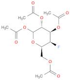 D-Galactopyranose, 4-deoxy-4-fluoro-, tetraacetate (9CI)