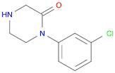 2-Piperazinone, 1-(3-chlorophenyl)-