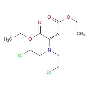 2-Butenedioic acid, 2-[bis(2-chloroethyl)amino]-, 1,4-diethyl ester