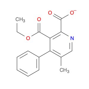 2,3-Pyridinedicarboxylic acid, 5-methyl-4-phenyl-, 3-ethyl ester
