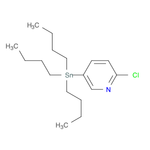 Pyridine, 2-chloro-5-(tributylstannyl)-