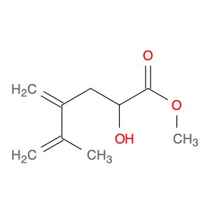 5-Hexenoic acid, 2-hydroxy-5-methyl-4-methylene-, methyl ester