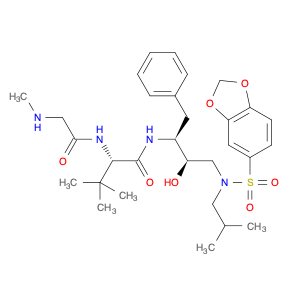 L-Valinamide, N-methylglycyl-N-[(1S,2R)-3-[(1,3-benzodioxol-5-ylsulfonyl)(2-methylpropyl)amino]-2-…