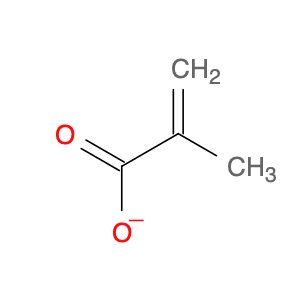 2-Propenoic acid, 2-methyl-, ion(1-)