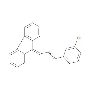 9H-Fluorene, 9-[3-(3-chlorophenyl)-2-propen-1-ylidene]-