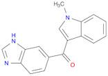 Methanone, 1H-benzimidazol-6-yl(1-methyl-1H-indol-3-yl)-