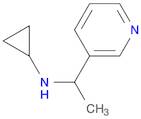 3-Pyridinemethanamine, N-cyclopropyl-α-methyl-