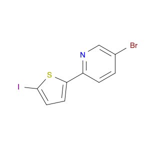 Pyridine, 5-bromo-2-(5-iodo-2-thienyl)-