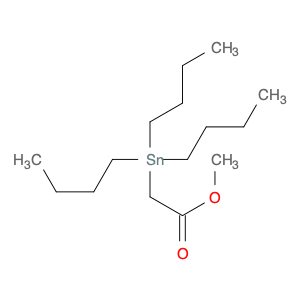 (Tributylstannyl)acetic acid methyl ester