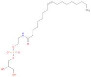 Phosphoric acid, mono(2,3-dihydroxypropyl) mono[2-[[(9Z)-1-oxo-9-octadecenyl]amino]ethyl] ester