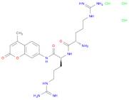 L-Argininamide, L-arginyl-N-(4-methyl-2-oxo-2H-1-benzopyran-7-yl)-, trihydrochloride (9CI)