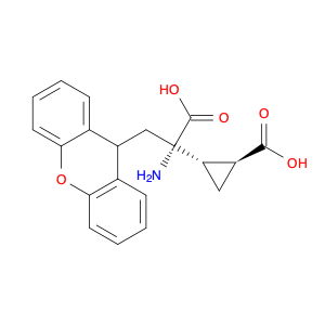 9H-Xanthene-9-propanoic acid, α-amino-α-[(1S,2S)-2-carboxycyclopropyl]-, (αS)-