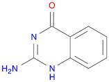 4(1H)-Quinazolinone, 2-amino-