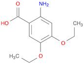 Benzoic acid, 2-amino-4,5-diethoxy-