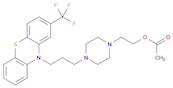 1-Piperazineethanol, 4-[3-[2-(trifluoromethyl)-10H-phenothiazin-10-yl]propyl]-, 1-acetate