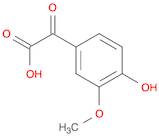 Benzeneacetic acid, 4-hydroxy-3-methoxy-α-oxo-