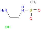 Methanesulfonamide, N-(2-aminoethyl)-, hydrochloride (1:1)