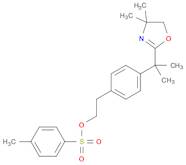 Benzeneethanol, 4-[1-(4,5-dihydro-4,4-dimethyl-2-oxazolyl)-1-methylethyl]-, 1-(4-methylbenzenesu...