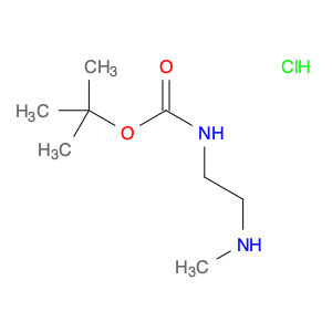 Carbamic acid, N-[2-(methylamino)ethyl]-, 1,1-dimethylethyl ester, hydrochloride (1:1)