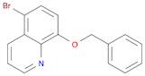 Quinoline, 5-broMo-8-(phenylMethoxy)-