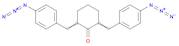 Cyclohexanone, 2,6-bis[(4-azidophenyl)methylene]-