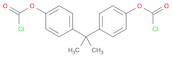 Carbonochloridic acid, C,C′-[(1-methylethylidene)di-4,1-phenylene] ester