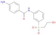 Benzamide, 4-amino-N-[3-[(2-hydroxyethyl)sulfonyl]phenyl]-