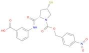 1-Pyrrolidinecarboxylic acid, 2-[[(3-carboxyphenyl)amino]carbonyl]-4-mercapto-, 1-[(4-nitrophenyl)…