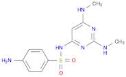 Benzenesulfonamide, 4-amino-N-[2,6-bis(methylamino)-4-pyrimidinyl]-