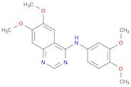 4-Quinazolinamine, N-(3,4-dimethoxyphenyl)-6,7-dimethoxy-