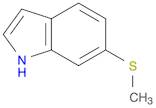 1H-Indole, 6-(methylthio)-