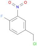 Benzene, 4-(chloromethyl)-1-fluoro-2-nitro-