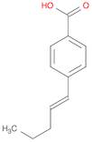 Benzoic acid, 4-(1E)-1-penten-1-yl-