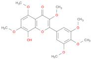 4H-1-Benzopyran-4-one, 8-hydroxy-3,5,7-trimethoxy-2-(3,4,5-trimethoxyphenyl)-