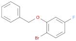 Benzene, 1-bromo-4-fluoro-2-(phenylmethoxy)-