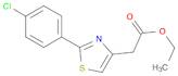 4-Thiazoleacetic acid, 2-(4-chlorophenyl)-, ethyl ester