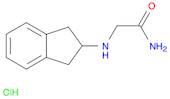 Acetamide, 2-[(2,3-dihydro-1H-inden-2-yl)amino]-, hydrochloride (1:1)