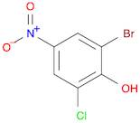 Phenol, 2-bromo-6-chloro-4-nitro-