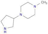 Piperazine, 1-methyl-4-(3-pyrrolidinyl)-