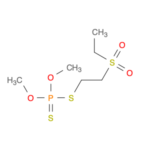 Phosphorodithioic acid, S-[2-(ethylsulfonyl)ethyl] O,O-dimethyl ester