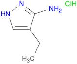 1H-Pyrazol-3-amine, 4-ethyl-, hydrochloride (1:1)