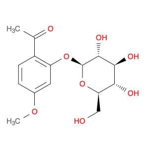 Ethanone, 1-[2-(β-D-glucopyranosyloxy)-4-methoxyphenyl]-